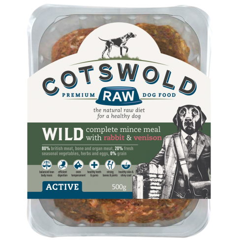 Cotswold Raw Rabbit & Venison 1kg