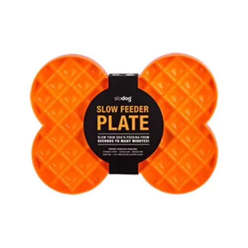 Slow Feeder Plate Orange
